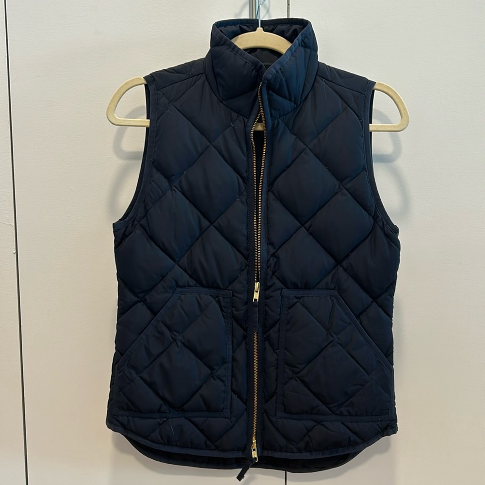 J Crew light puffer vest